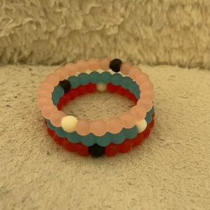 3 Lokai bracelets